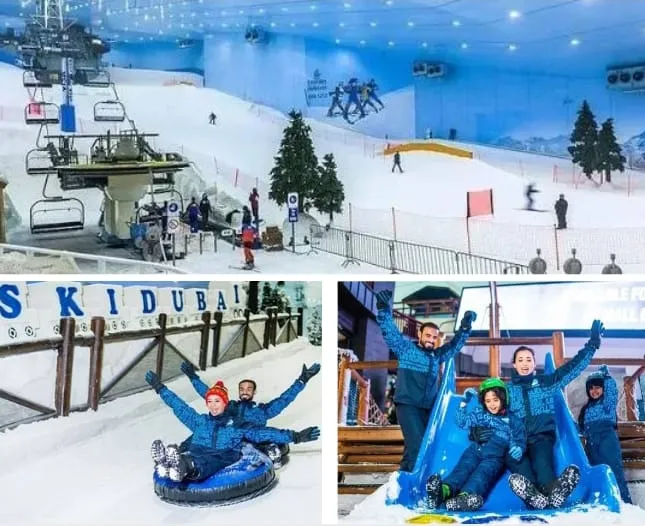 Ski Dubai Snow Park indoor winter experience